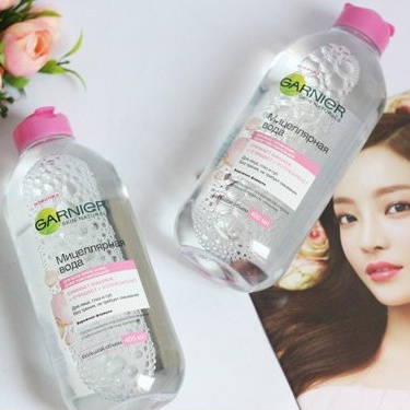 Tẩy trang Garnier Micellar Cleansing Water nắp hồng 400ml - Date mới nhất