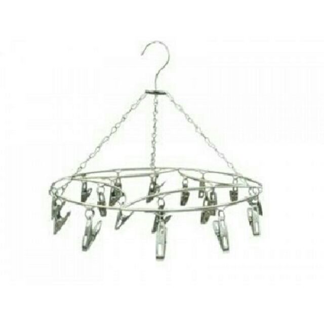 Móc tròn inox treo quần áo