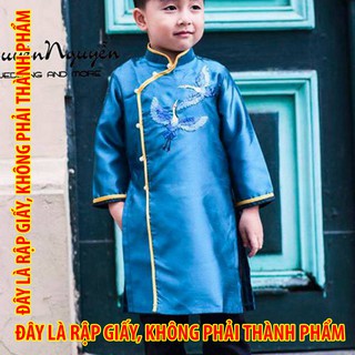 Rập giấy tc003 - áo dài bé trai