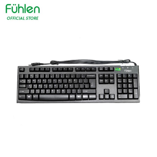 Bàn Phím Fuhlen L411 Bàn phím máy tính gaming có dây giá rẻ - Hàng chính hãng