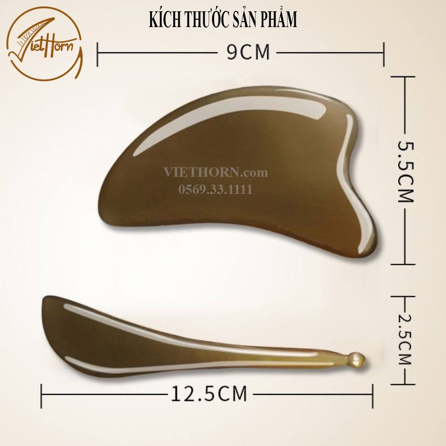 COMBO 2 sản phẩm chăm sóc và làm đẹp da bằng sừng VIETHORN,làm mịn và săn chắc da,giảm nếp nhăn và tàn nhang.