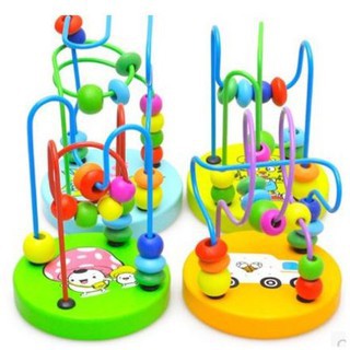 Đồ Chơi LUỒN HẠT Gỗ Montessori cho Bé (Đồ Chơi Thông Minh)