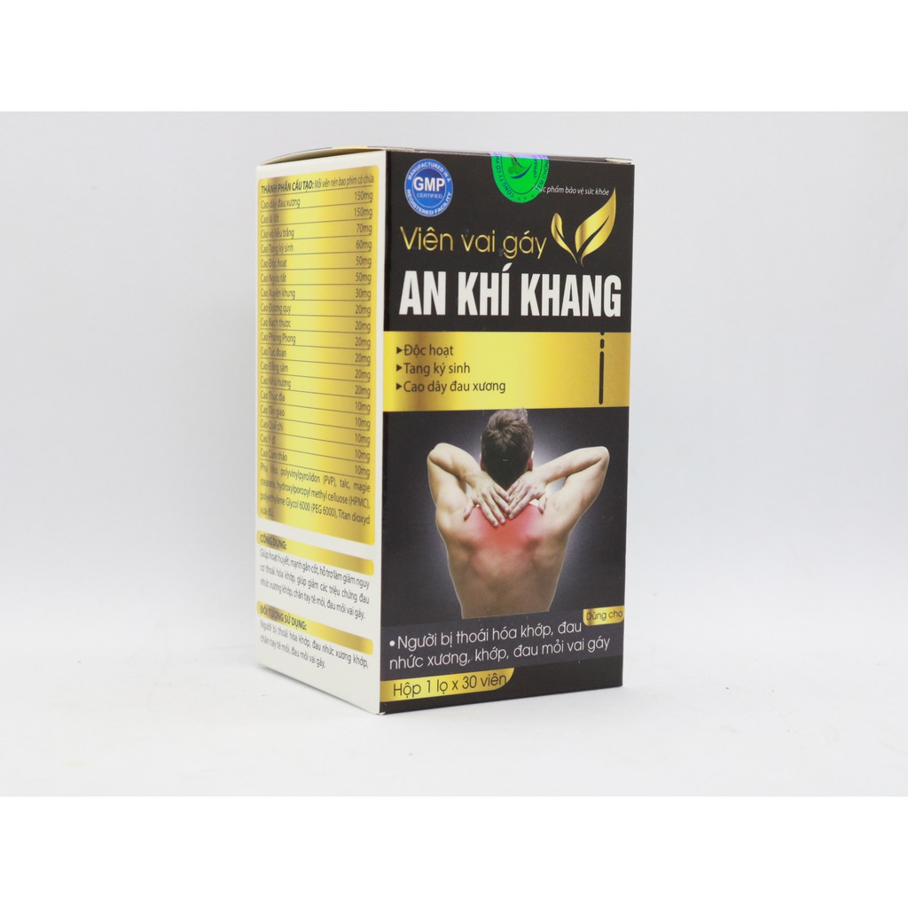 AN KHÍ KHANG - Hỗ trợ bệnh nhân đau vái gáy, thoái hóa đốt sống cổ
