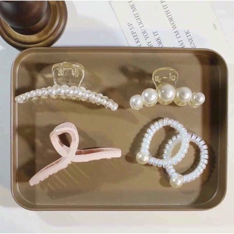 Set kẹp cột tóc 5 món