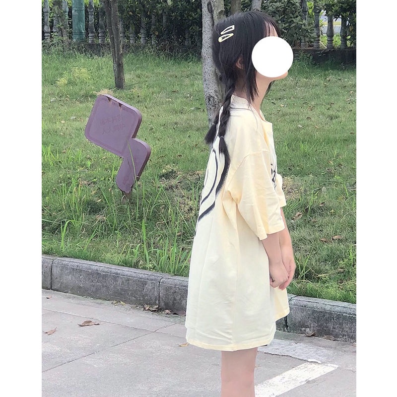 Áo Thun 100% cotton Ngắn Tay In Chữ Thời Trang Cho Nữ