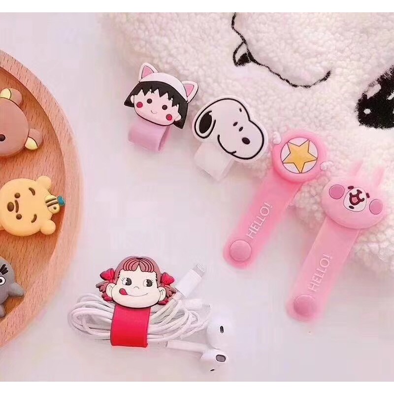 Dễ Thương Dụng Cụ Quấn Dây Cáp Kiểu Hoạt Hình Đáng Yêu