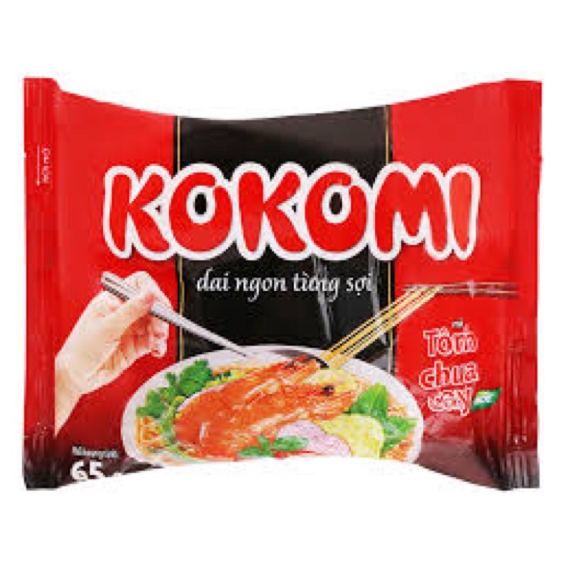 Mì Kokomi tôm chua cay