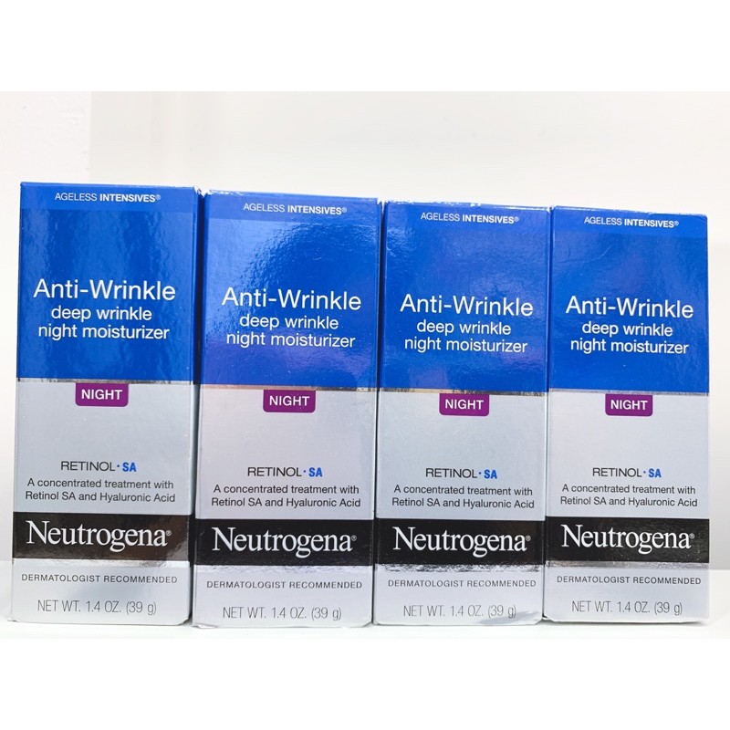 Kem dưỡng da ngày + đêm ngăn ngừa lão hóa Neutrogena Anti-Wrinkle Deep Wrinkle Daily Moisturizer SPF 20 (39g)