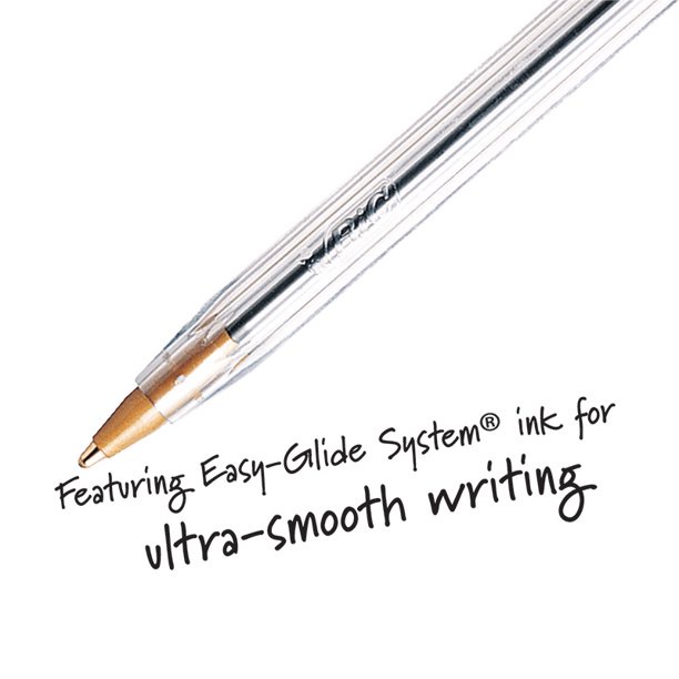 Bút Bi BIC Cristal Xtra Smooth Stic, 1.0 mm, 10 Cây