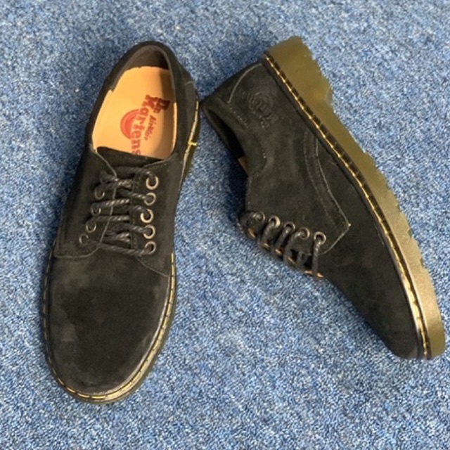 Giày Dr Martens Da Bò Lộn -Bảo Hành 12 Tháng