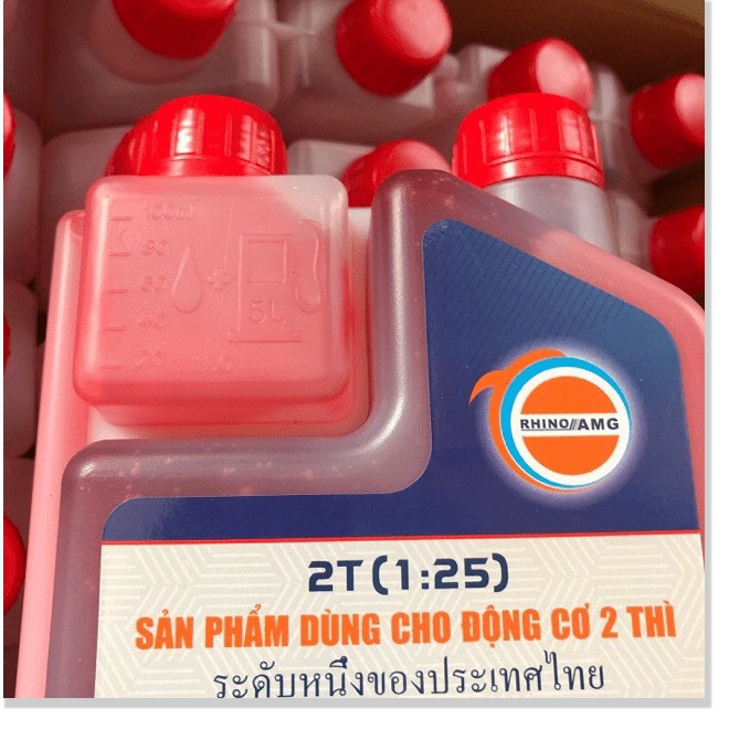 Dầu nhớt máy cắt cỏ 2 thì BLUE-2T thái lan pha xăng 1L