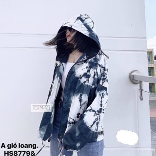 Áo khoác gió loang - HS