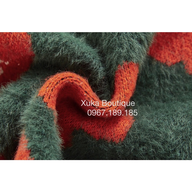 Quần Áo Trẻ Em Bodysuit Len Lông Noel Cho Bé , Body liền thân Len Lông Cho Bé Trai Bé Gái Angou Từ 5 Đến 18Kg