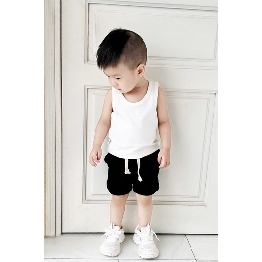 áo ba lỗ sát nách cho bé trai 8-20kg