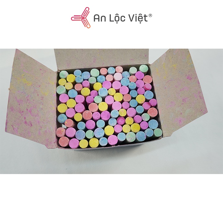 Phấn Trắng Class - Phấn Màu Marlin Viết Bảng Không Bụi 100 Viên