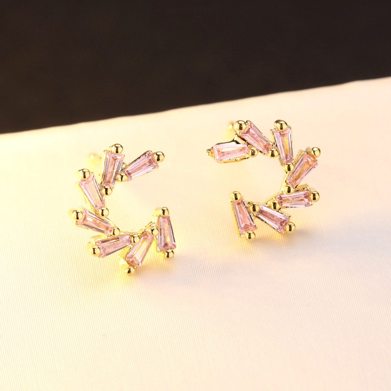 Khuyên Tai Nữ Mạ Bạc 925 Thời Trang Hàn