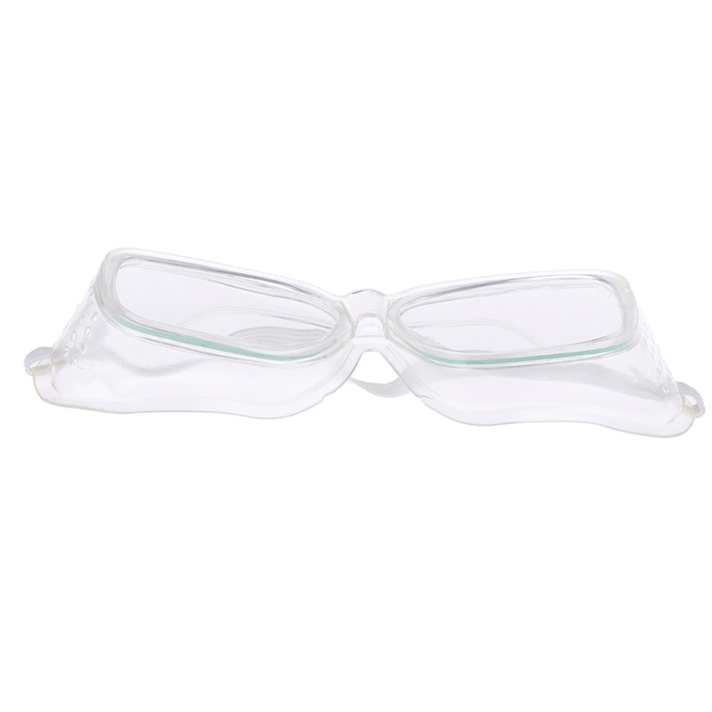 [newwellknown 0610] Clear vented safety goggles eye protection protective lab anti impact glasses