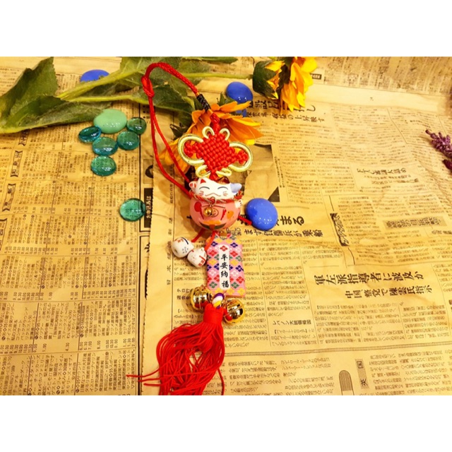 Dây treo mèo may mắn