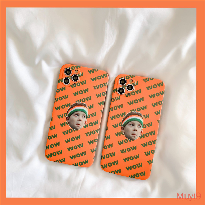 Ốp điện thoại in hình cậu bé ngộ nghĩnh cho iPhone12Pro 11 PRO MAX X XS MAX Xr 8/SE2 7plus | BigBuy360 - bigbuy360.vn
