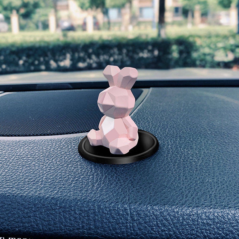 Cute Geometric Animal Car Decoration Vehicle Center Console Decoration Interior Decoration Interior Decoration Interior Decoration Small Ornaments GeaR