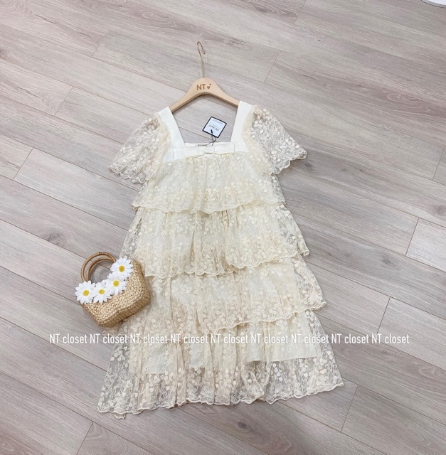 Váy Ren tầng tiểu thư