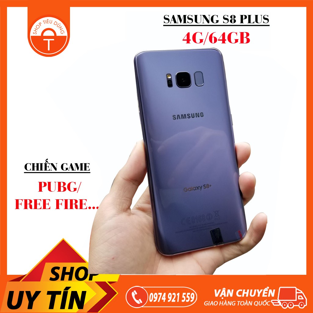 [Mã 229ELSALE hoàn 7% đơn 300K] Điện thoại Samsung Galaxy S8 Plus 2 sim ram 4G/64G mới zin Chính hãng