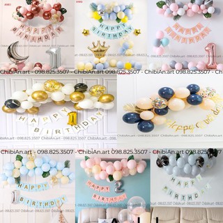 Top 10 Set bóng trang trí sinh nhật cho bé đơn giản - đẹp - siêu rẻ 2021