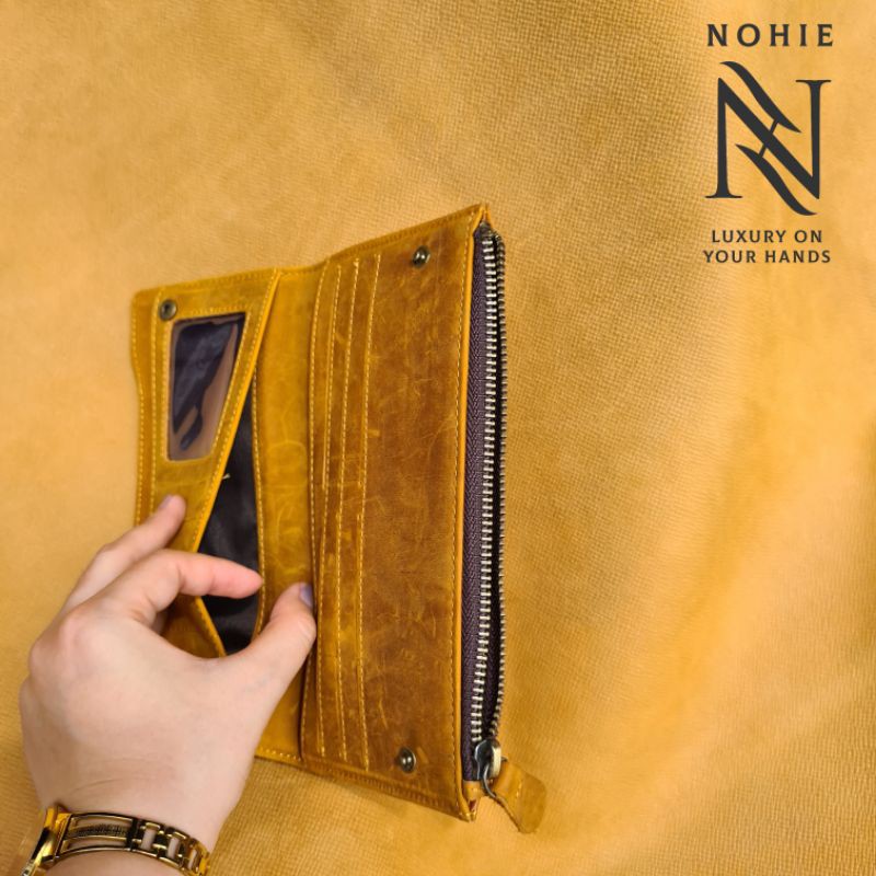 Ví Da bò Sáp- Tặng khắc Tên Miễn phí