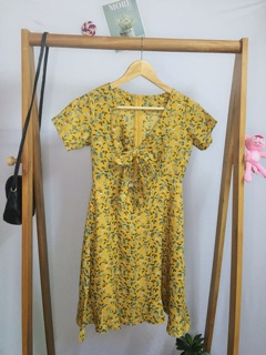 🌼ĐẦM HOA NHÍ BUỘC NƠ NGỰC🌼