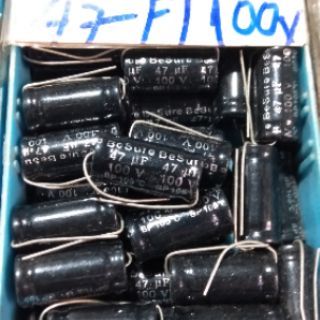 Tụ loa 2 đầu 47uf 100v combo 5