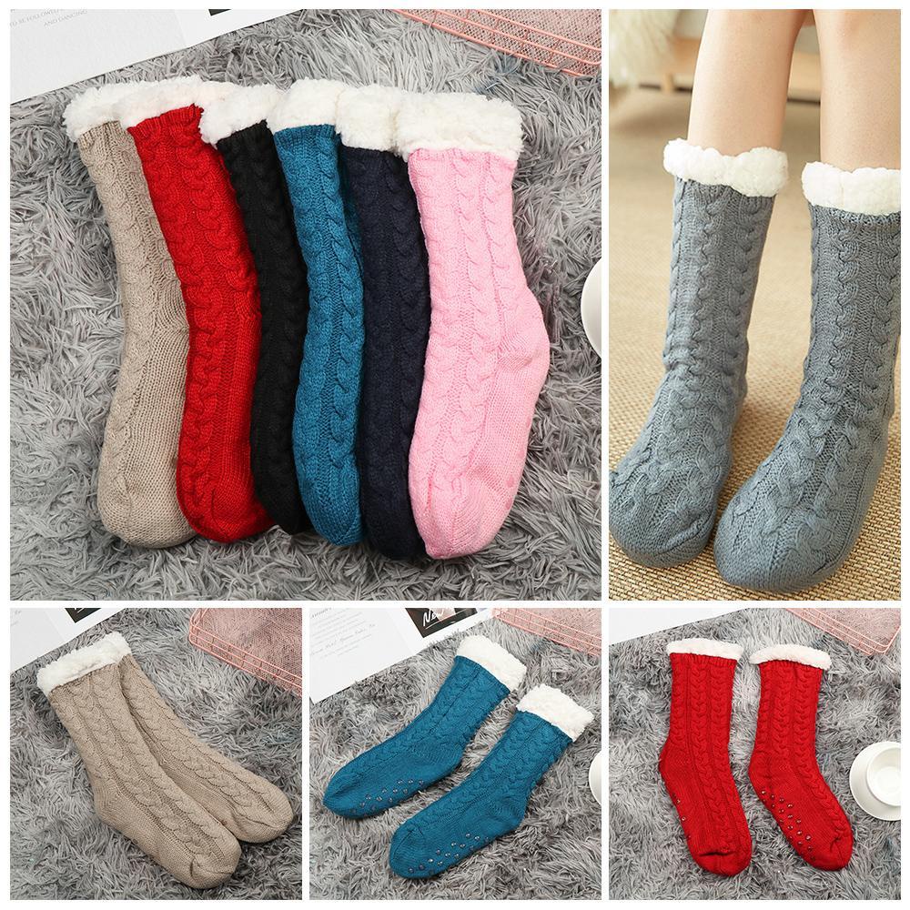 Vớ Dày Mềm Mại Họa Tiết Giáng Sinh Dễ Thương