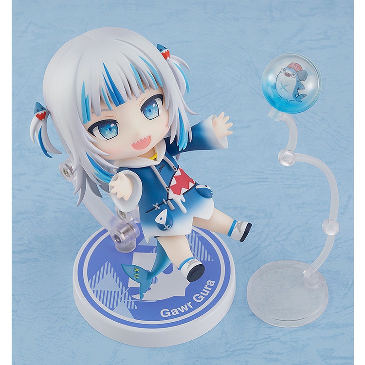 Mô Hình Nendoroid 1688 Gawr Gura & Bloop, Hololive - Good Smile Company, Figure Chính Hãng Nhật Bản
