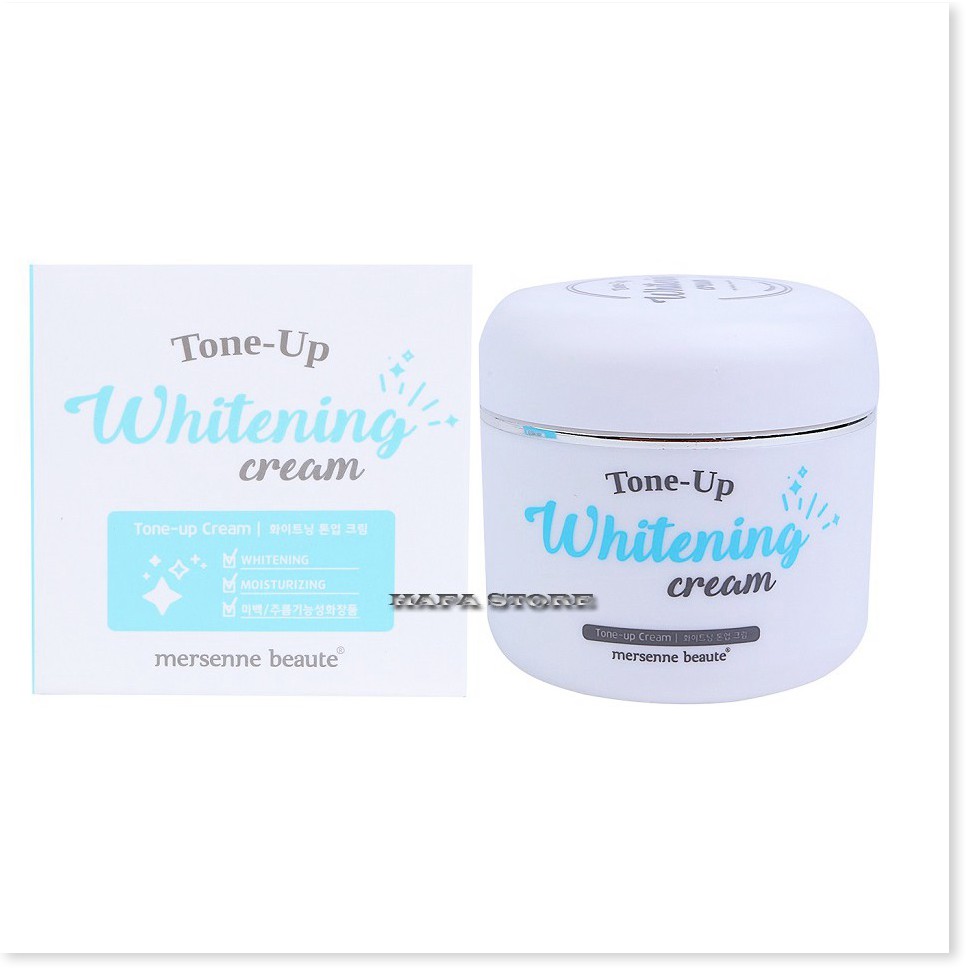 [Mã giảm giá] Kem dưỡng trắng nâng tone da Mersenne Beaute Tone Up Whitening Cream 50g