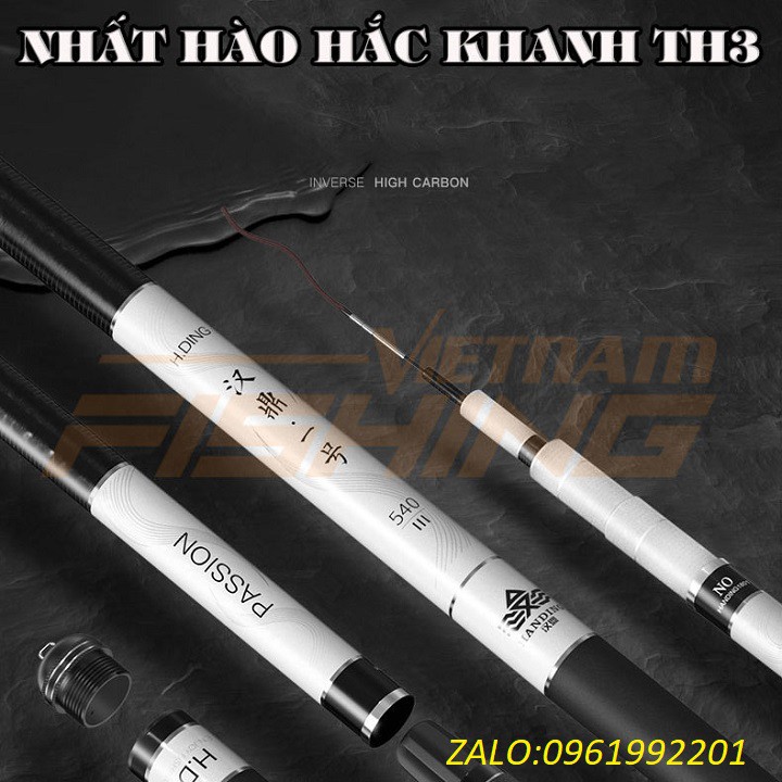 [5H]Cần Câu Tay Handing Nhất Hào Khắc Khanh TH4 5H - Hàng chính hãng Handing