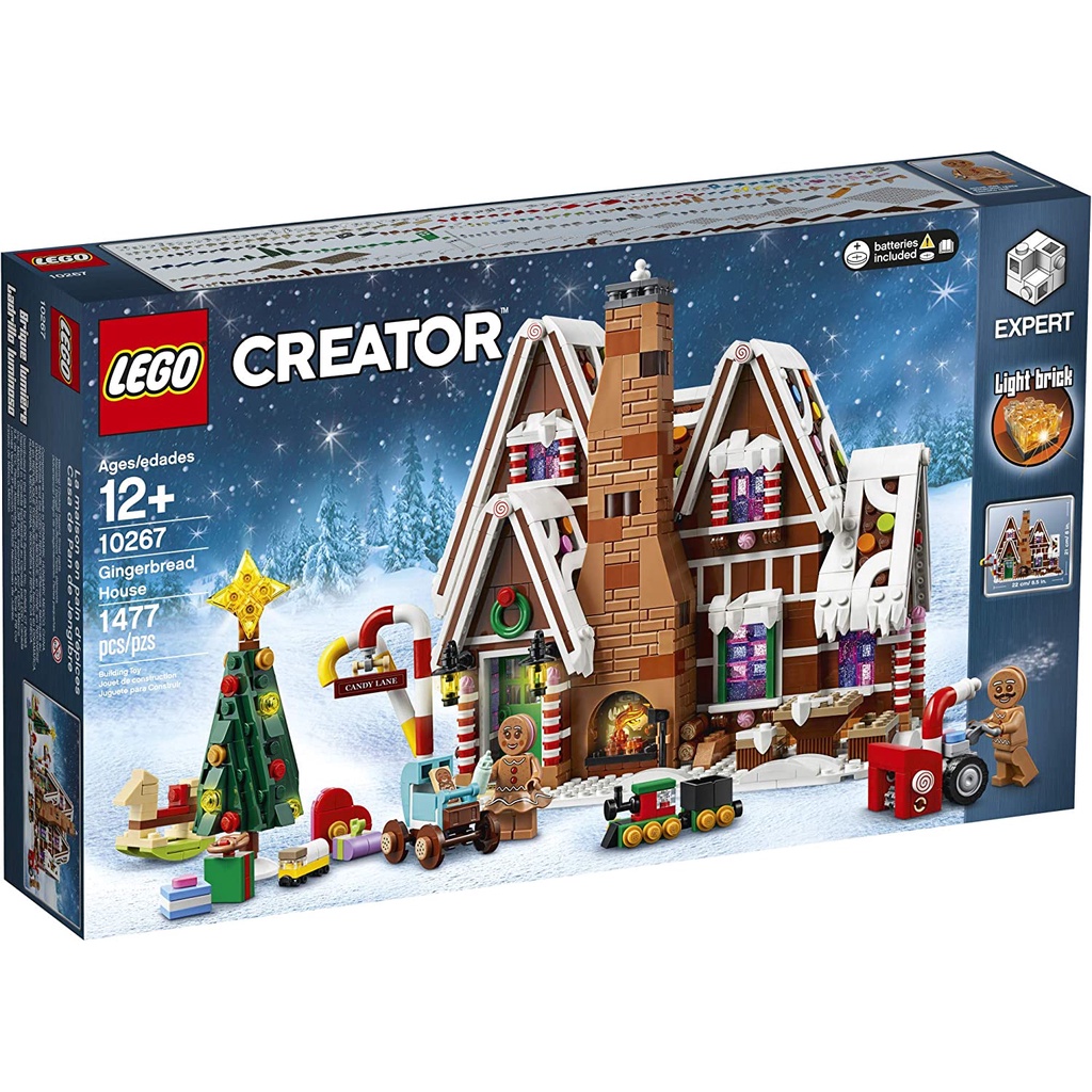 Lego 10267 Gingerbread House - Nhà Bánh Gừng