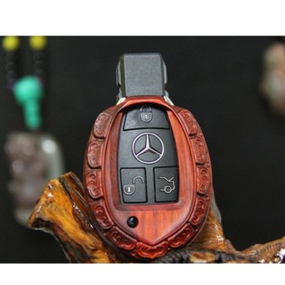Ốp gỗ chìa khóa Mercedes độc đáo! Món quà tặng xếp!