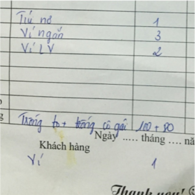Combo túi trống và ví