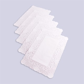Giấy lót viền hoa hình chữ nhật 15 x 30cm