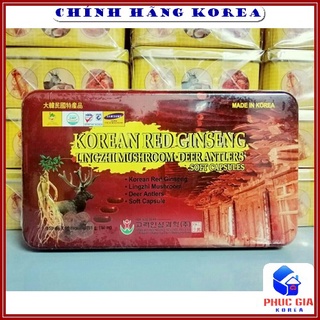 Viên Đạm Hồng Sâm Hàn Quốc, Hộp 60 viên