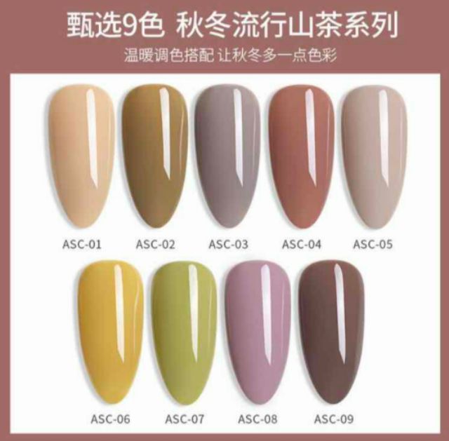 Sơn gel As chai đỏ mã ASC