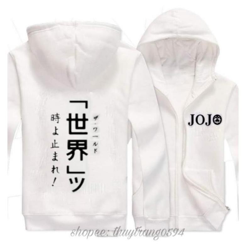 Áo Khoác Nỉ JoJo's Bizarre Adventure Nam Nữ Phong Cách Cá Tính