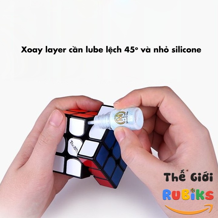 Silicone Lọ Dầu Bôi Trơn Rubik QiYi Lube M-1 / M-2 (5ml)