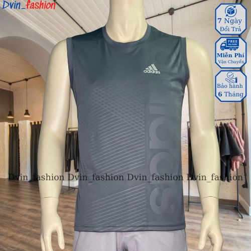 Áo ba lỗ thể thao nam. Áo sát nách nam dập vân chất thun lạnh co giãn 4 chiều hàng chuẩn VNXK Dvin_fashion