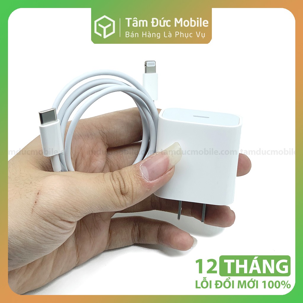 Củ Cáp Sạc Zin 18W Sạc Nhanh Bóc Máy iPhone 11 Pro Max Chính Hãng Apple