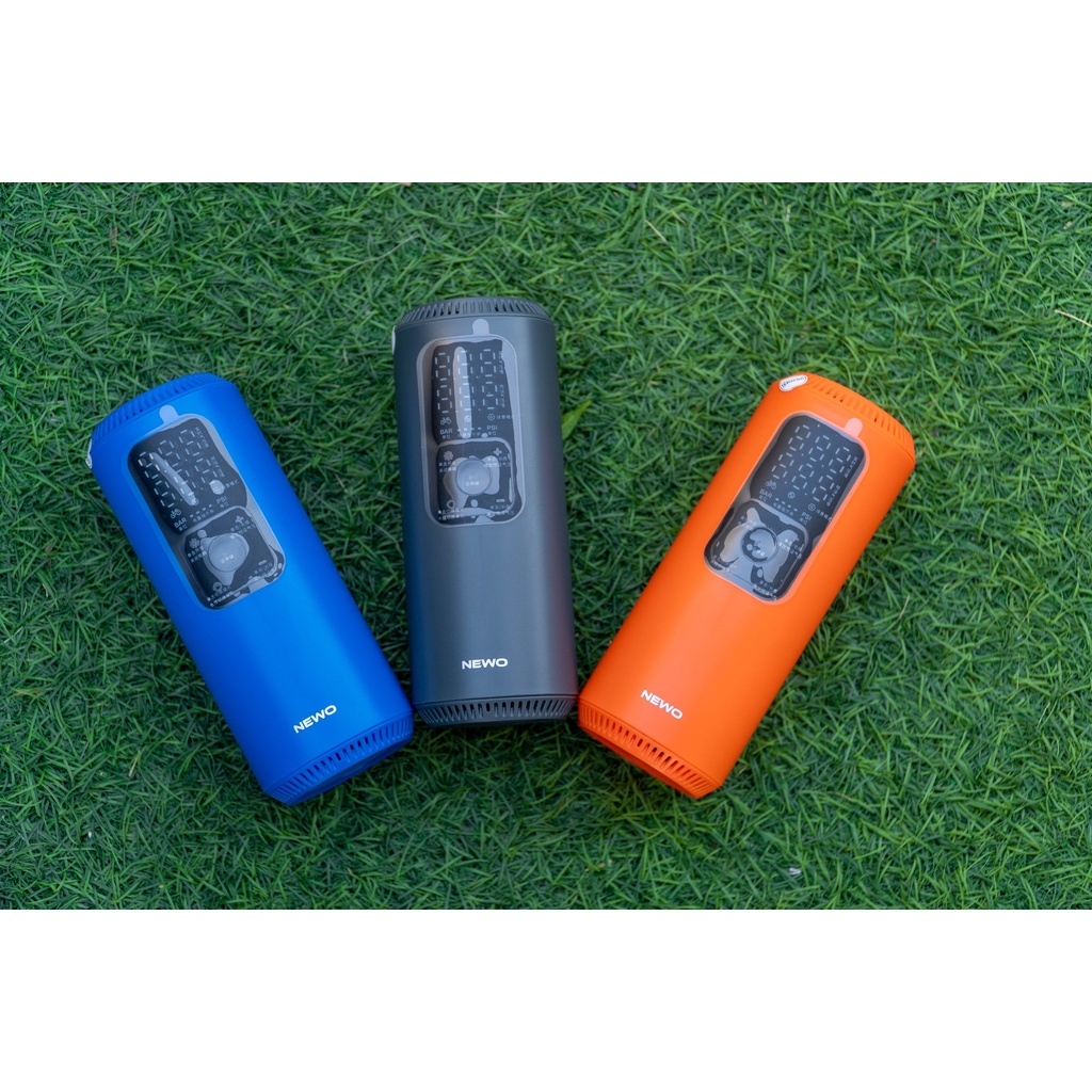 Bơm cầm tay đa năng Xiaomi Newo G01- Bơm cầm tay mini áp suất cao 150 psi, màn hình led, sạc USB TypeC