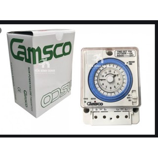 [Sốc] Sale  Giá gốc Rơ le thời gian thực bộ hẹn giờ công tắc thời gian Relay thời gian thực Camsco TB35-N (Timer) .