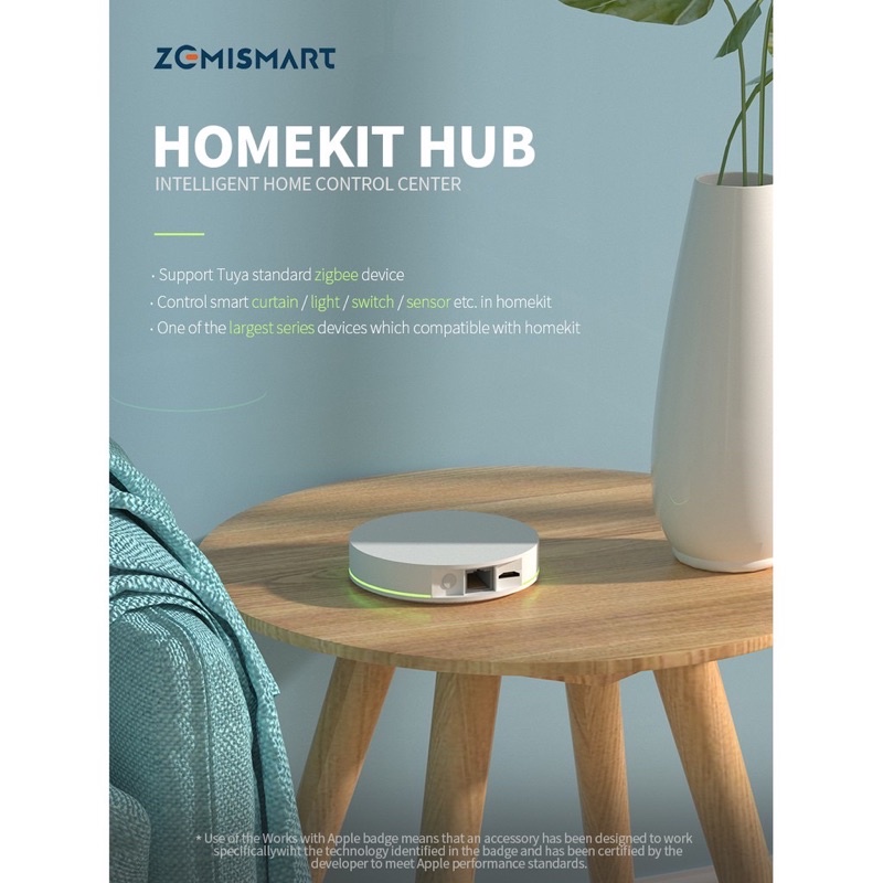 Bộ trung tâm Zigbee nhà thông minh hệ Tuya /SmartLife | Hub Tuya Zigbee LAN /Wifi