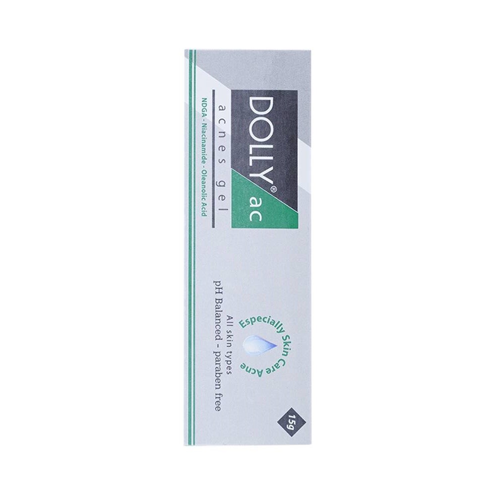 [DATE MỚI-CHÍNH HÃNG PHÒNG KHÁM DA]Gel / Kem ngừa mụn và giảm thâm do mụn Dolly Acnes Acne AC Gel 15g Gamma