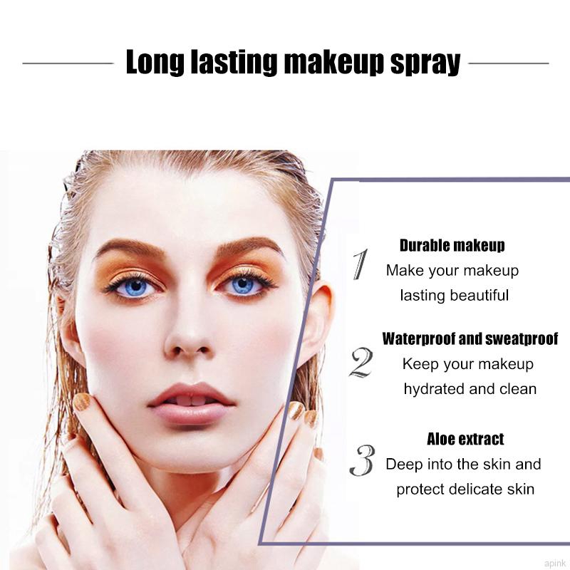 Chai xịt cố định lớp trang điểm giúp dưỡng ẩm và giúp lớp trang điểm lâu trôi cao cấp | BigBuy360 - bigbuy360.vn