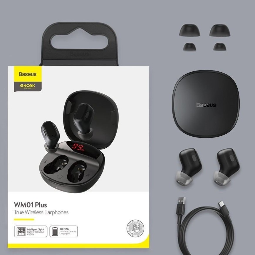 Tai nghe bluetooth 5.0 True Wireless Earphones WM01 Plus